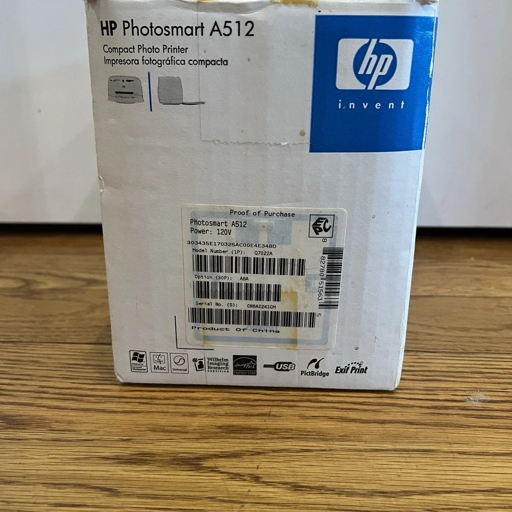 HP photosmart a512
